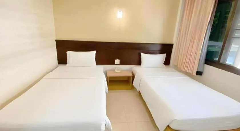 Bed in Grand Vissanu Hotel