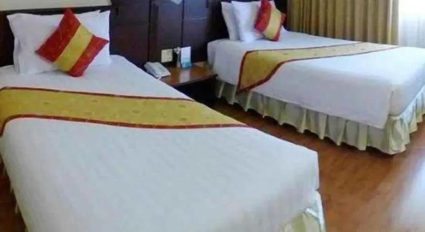 Bed in Grand Vissanu Hotel