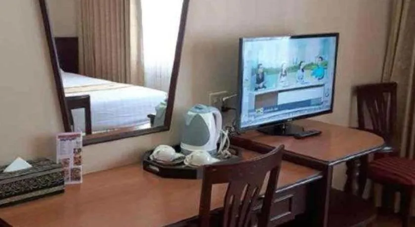 Bed in Grand Vissanu Hotel