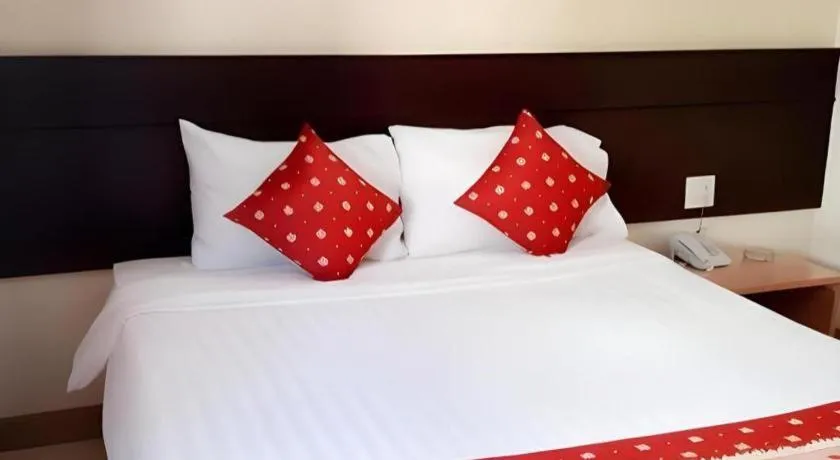 Bed in Grand Vissanu Hotel