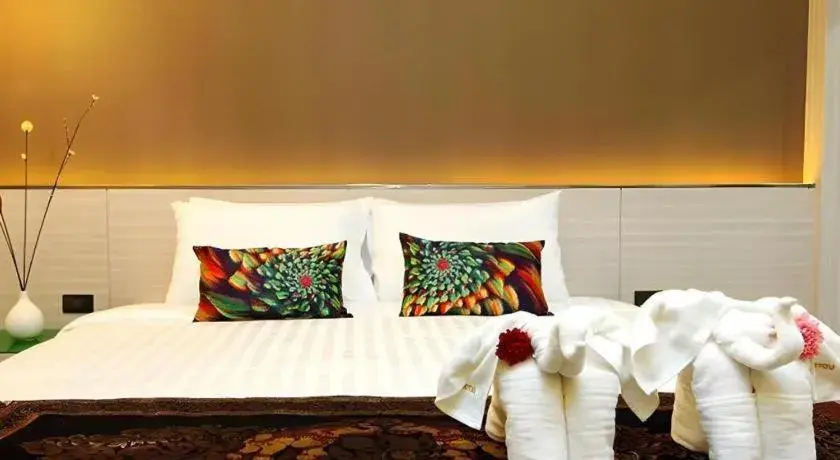 Bed in UDTel Boutique Hotel Udonthani Bed in UDTel Boutique Hotel Udonthani