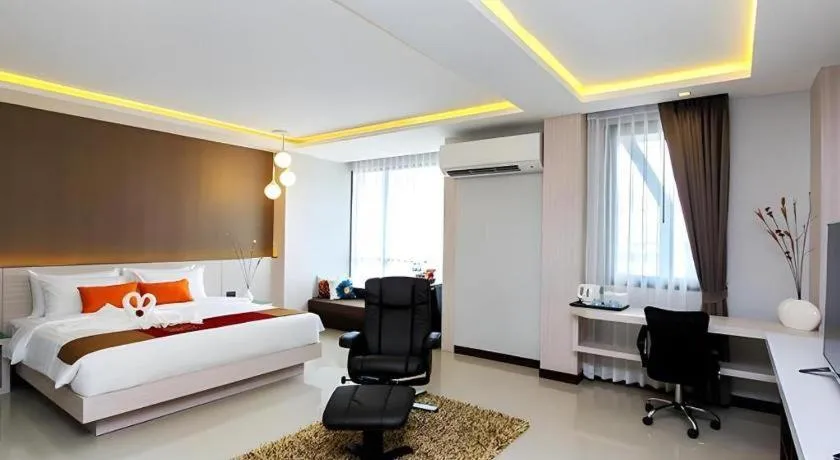 Bed in UDTel Boutique Hotel Udonthani