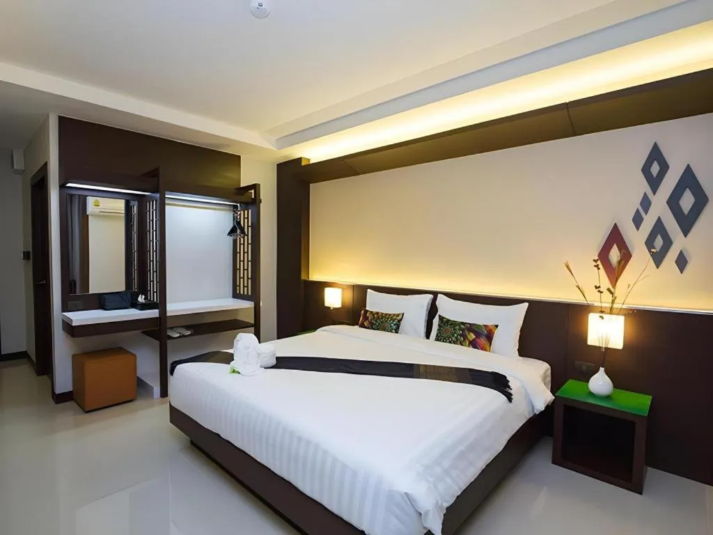 Bed in UDTel Boutique Hotel Udonthani