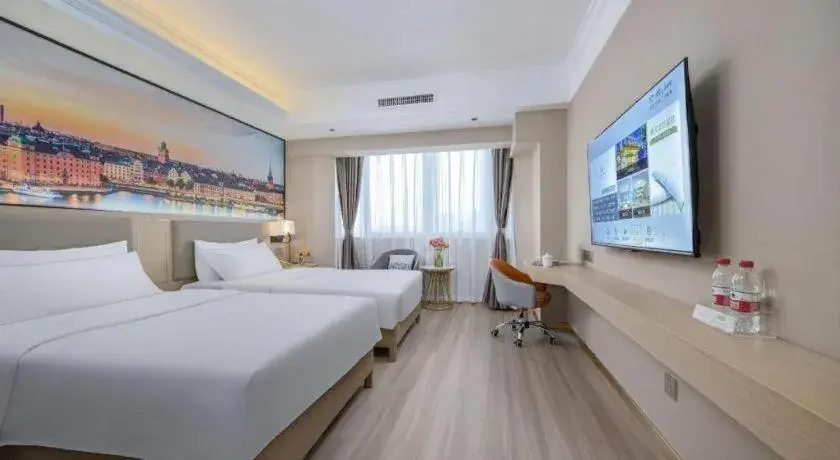 Bed in Vienna Hotel Nanning Train Station Bed in Vienna Hotel Nanning Train Station