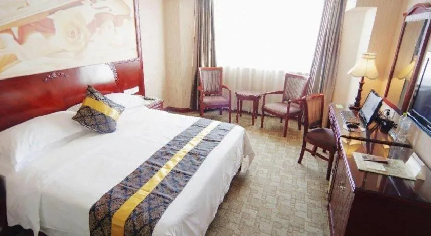 Bed in Vienna Hotel Nanning Train Station