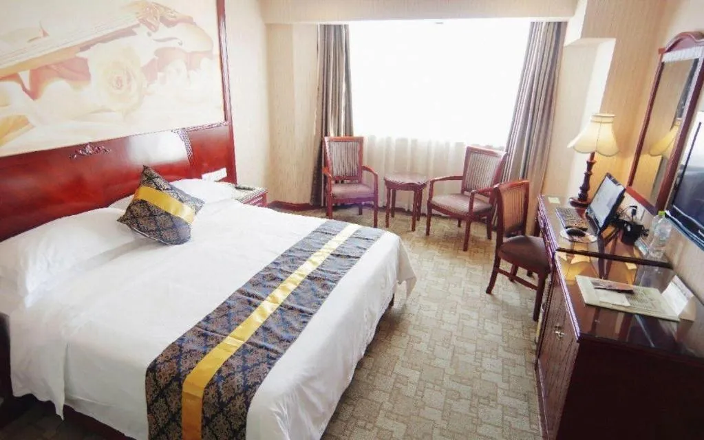 Bed in Vienna Hotel Nanning Train Station