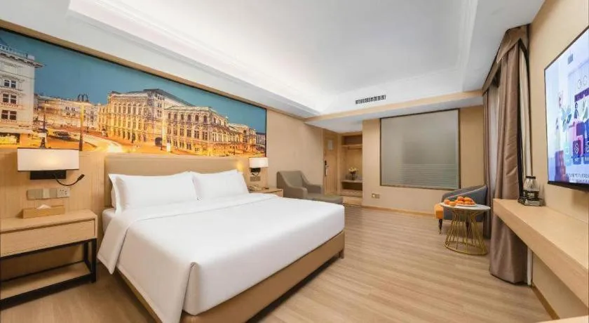 Bed in Vienna Hotel Nanning Train Station