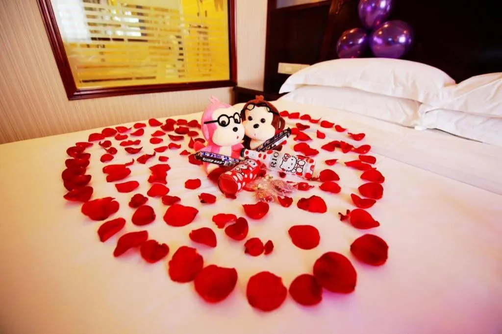 Bed in Vienna Hotel Nanning Train Station