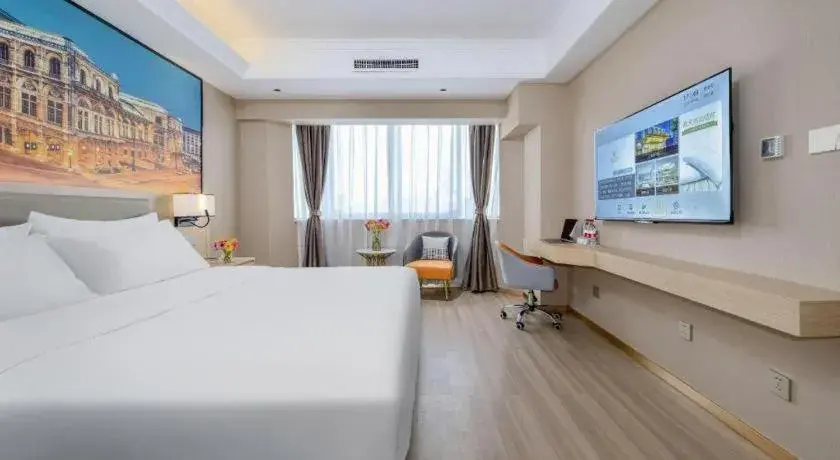 Bed in Vienna Hotel Nanning Train Station Bed in Vienna Hotel Nanning Train Station