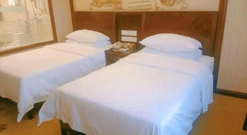 Bed in Vienna Hotel Nanning Train Station