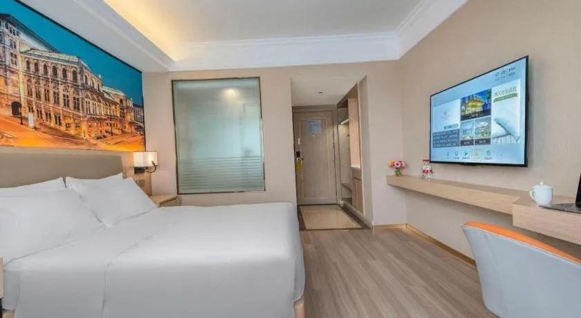 Bed in Vienna Hotel Nanning Train Station