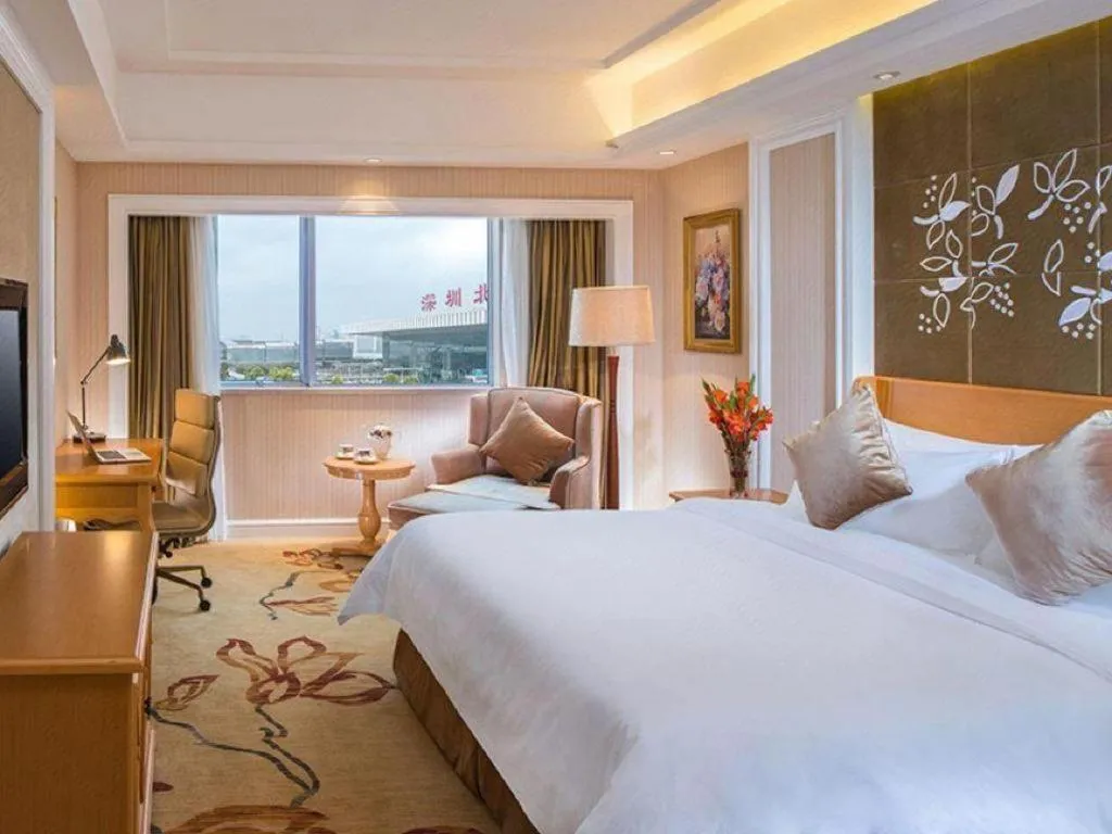 Bed in Vienna International Hotel Shenzhen North Station Branch