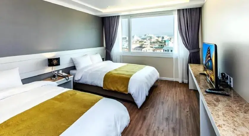 Bed in Galaxy Hotel Bed in Galaxy Hotel