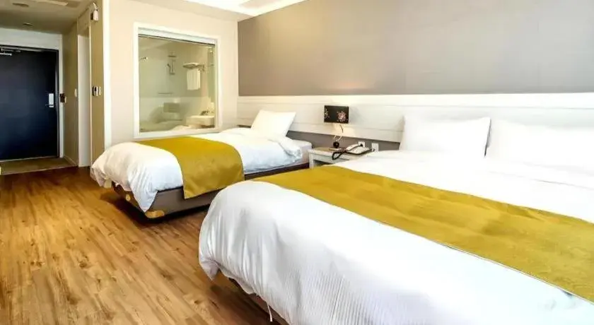 Bed in Galaxy Hotel Bed in Galaxy Hotel