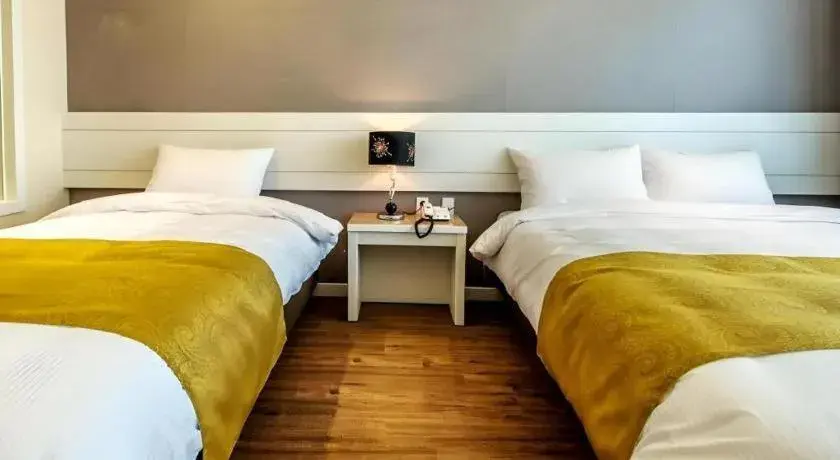 Bed in Galaxy Hotel Bed in Galaxy Hotel