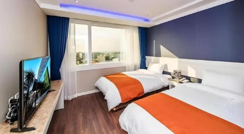 Bed in Galaxy Hotel Bed in Galaxy Hotel