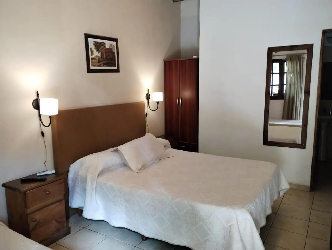 Bedroom, Bed in Posada Chalet de Bassi