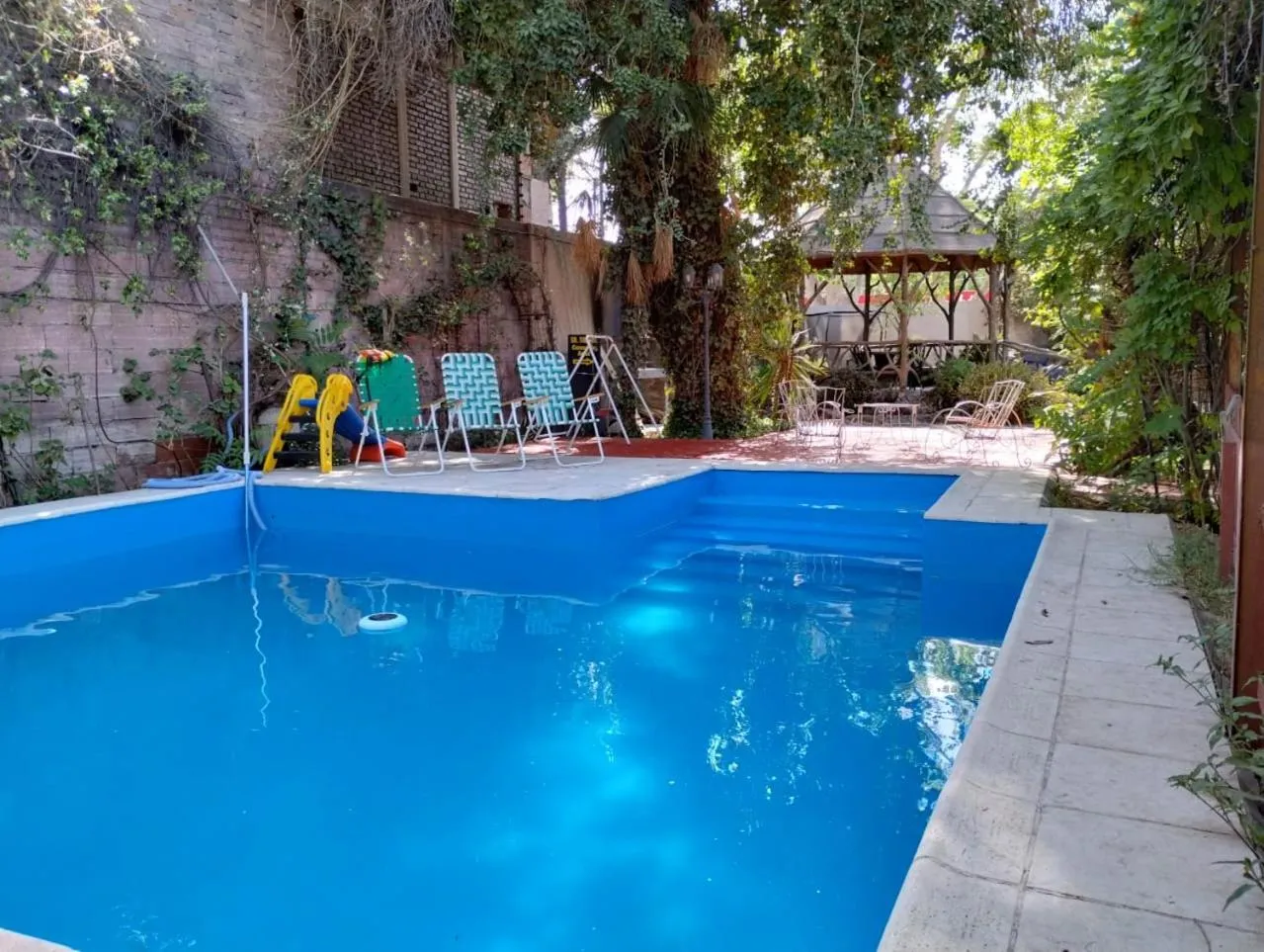 Swimming pool in Posada Chalet de Bassi