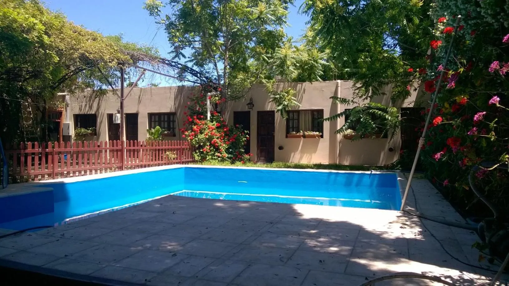 Swimming pool in Posada Chalet de Bassi