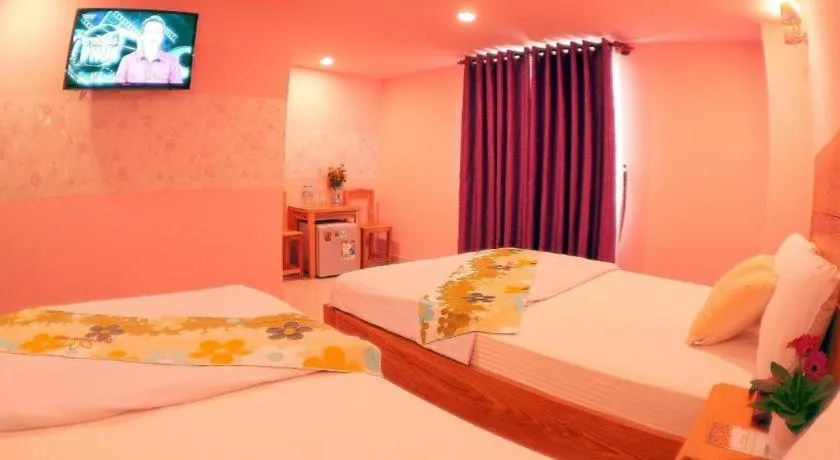 Bed in Dalat Flower Hotel & Spa