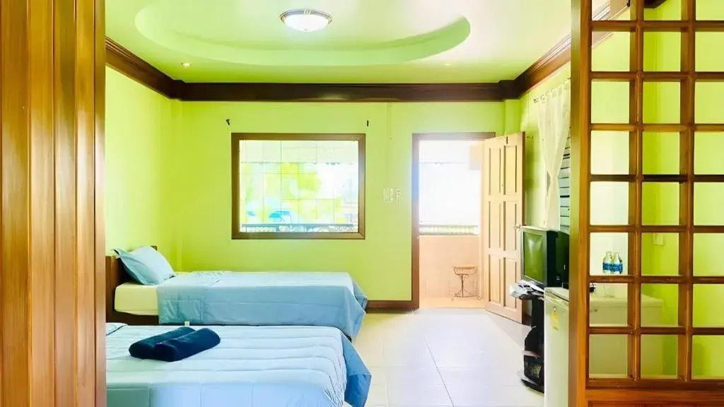 Bed in Phuphan Park Hotel Bed in Phuphan Park Hotel