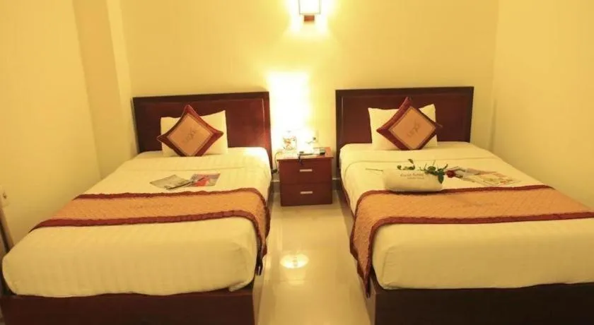 Bed in Luxe Hotel