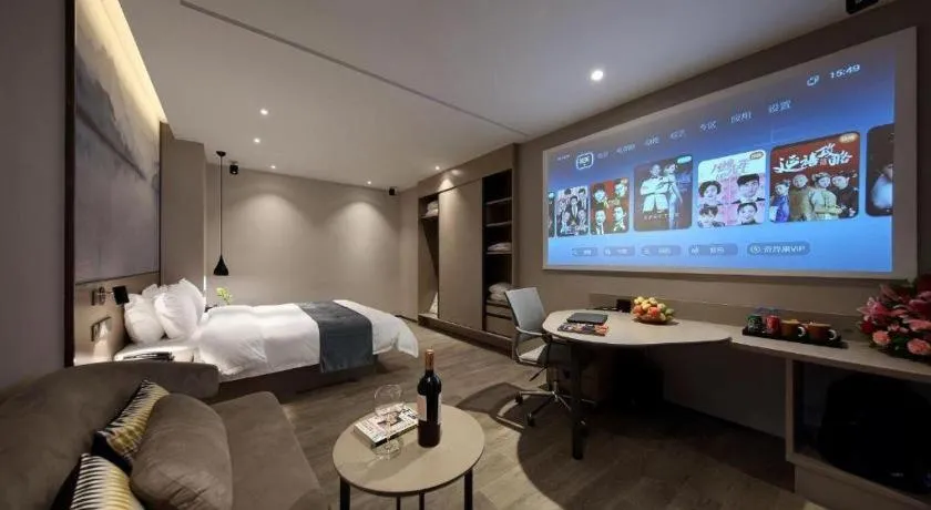 Bed in Shenzhen Hanyong Hotel Fuyong Branch