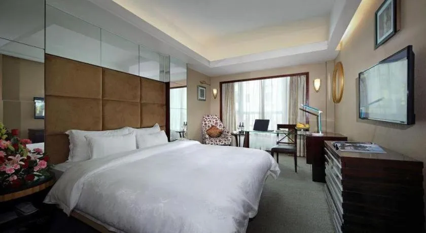 Bed in Shenzhen Hanyong Hotel Fuyong Branch