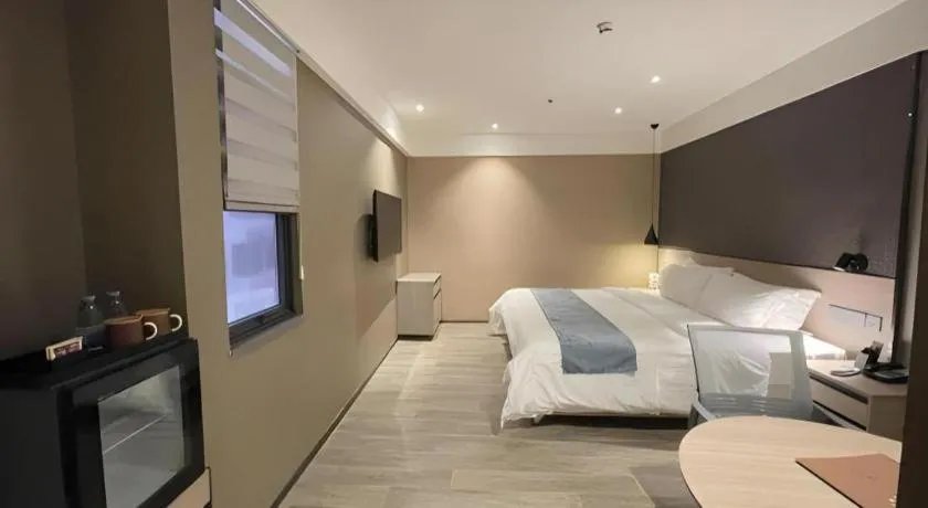 Bed in Shenzhen Hanyong Hotel Fuyong Branch