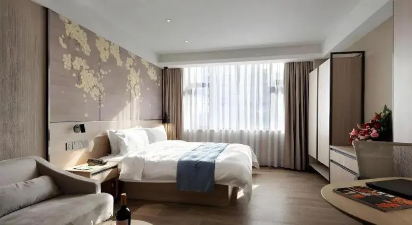 Bed in Shenzhen Hanyong Hotel Fuyong Branch Bed in Shenzhen Hanyong Hotel Fuyong Branch