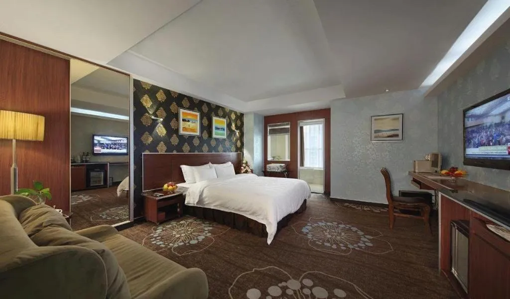 Bed in Shenzhen Hanyong Hotel Fuyong Branch