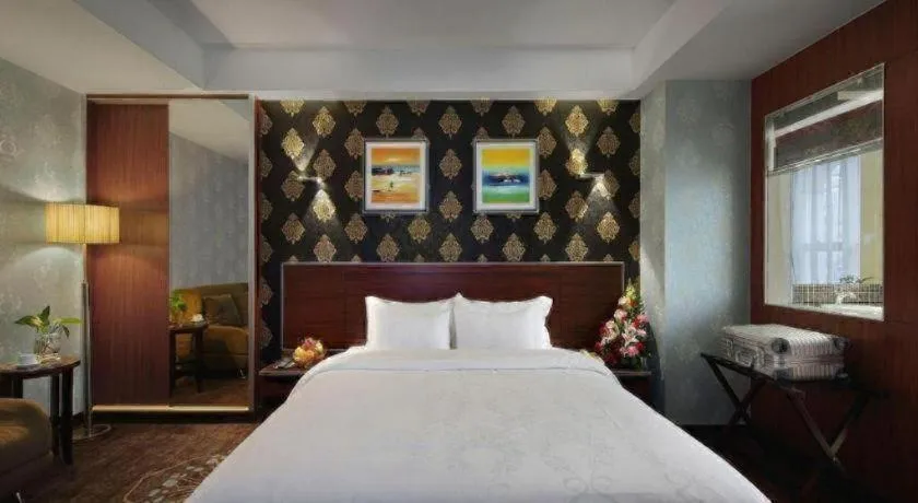 Bed in Shenzhen Hanyong Hotel Fuyong Branch