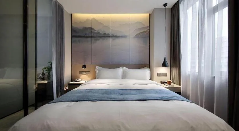 Bed in Shenzhen Hanyong Hotel Fuyong Branch