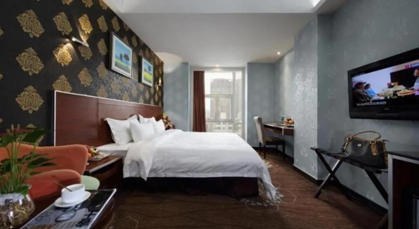 Bed in Shenzhen Hanyong Hotel Fuyong Branch