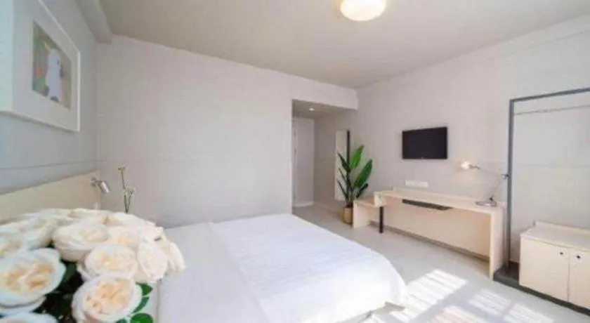 Bed in Jinjiang Inn Sanya Hexi Road Pedestrian Bridge