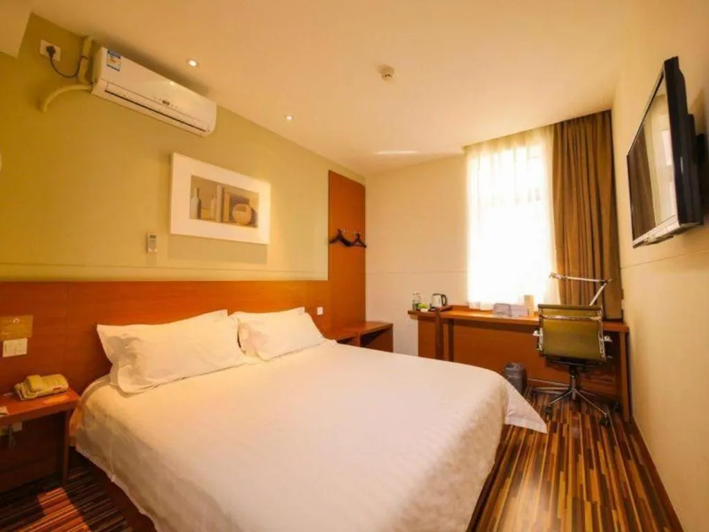 Bed in Jinjiang Inn Style Shenyang The Palace Huaiyuan Gate