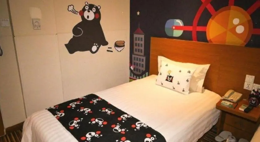 Bed in Jinjiang Inn Style Shenyang The Palace Huaiyuan Gate