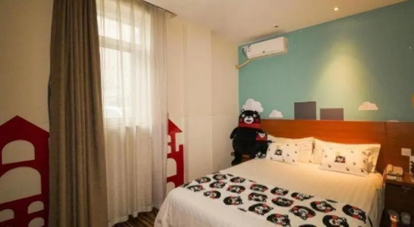 Bed in Jinjiang Inn Style Shenyang The Palace Huaiyuan Gate