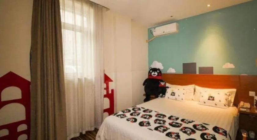 Bed in Jinjiang Inn Style Shenyang The Palace Huaiyuan Gate