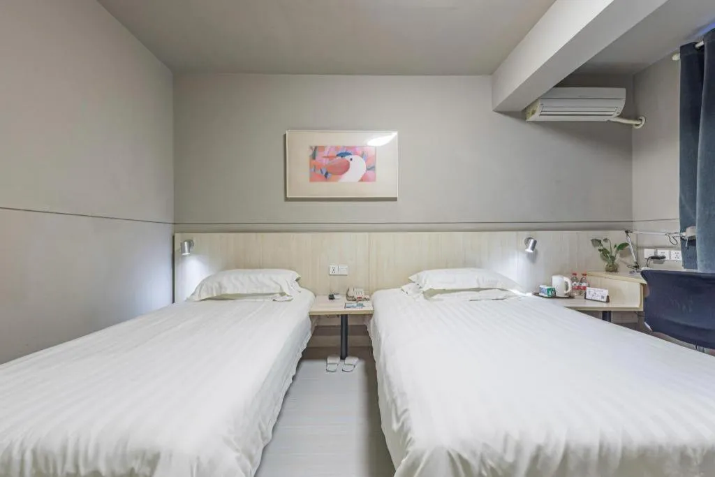 Bed in Jinjiang Inn Cixi Intime City Shanglinfang Pedestrian Street