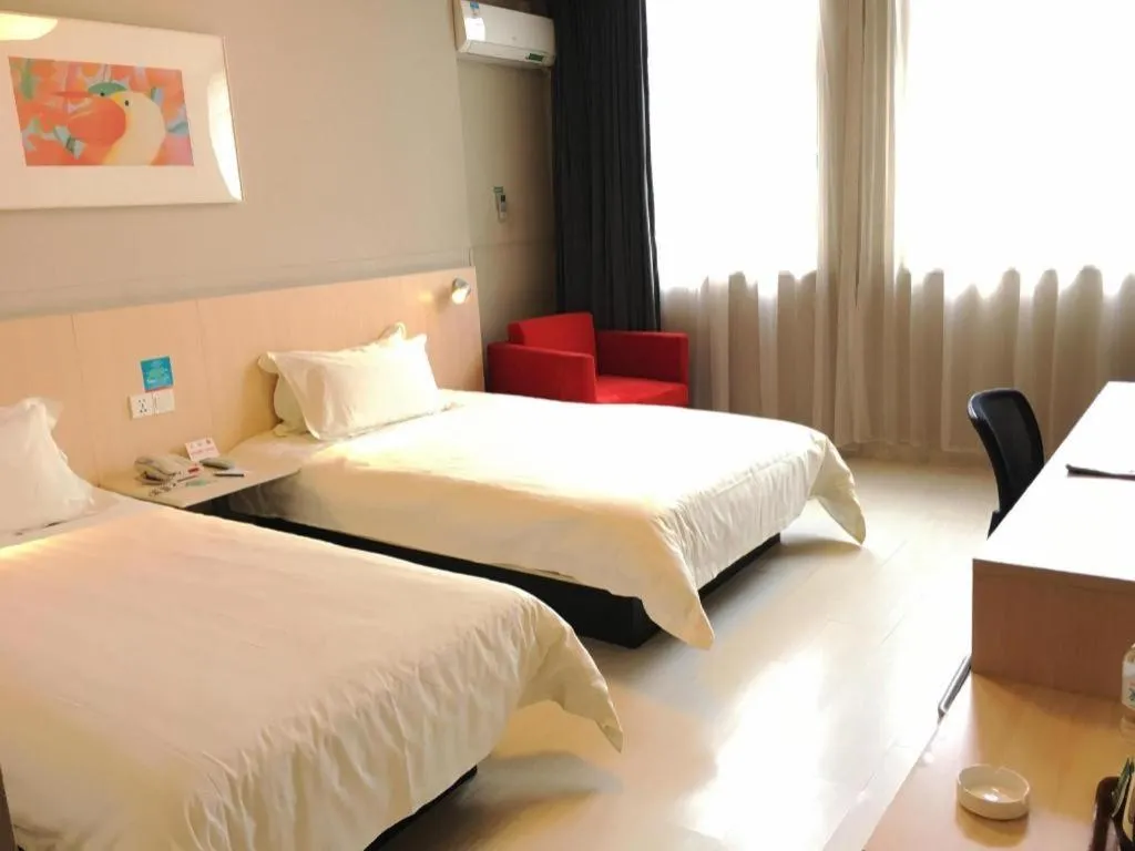 Bed in Jinjiang Inn Cixi Intime City Shanglinfang Pedestrian Street