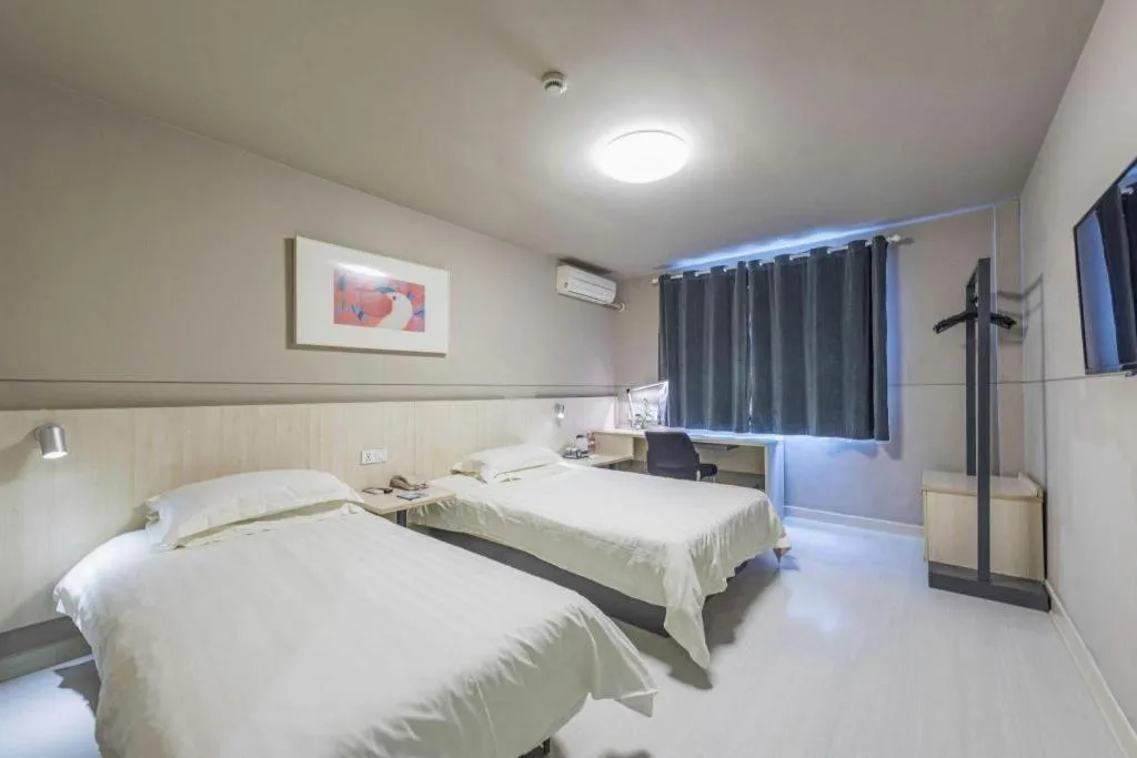 Bed in Jinjiang Inn Cixi Intime City Shanglinfang Pedestrian Street