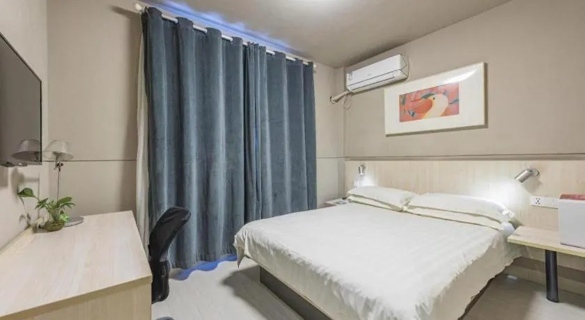 Bed in Jinjiang Inn Cixi Intime City Shanglinfang Pedestrian Street