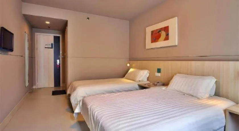 Bed in Jinjiang Inn Cixi Intime City Shanglinfang Pedestrian Street