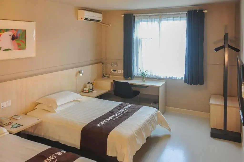 Bed in Jinjiang Inn Cixi Intime City Shanglinfang Pedestrian Street Bed in Jinjiang Inn Cixi Intime City Shanglinfang Pedestrian Street
