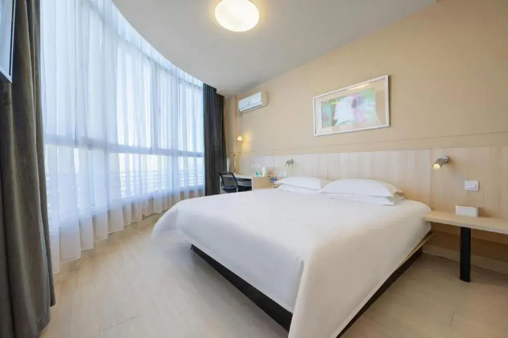 Bed in JinJiang Inn Datong Pingchengqiao Bed in JinJiang Inn Datong Pingchengqiao