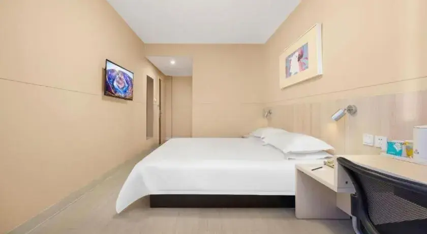 Bed in JinJiang Inn Datong Pingchengqiao Bed in JinJiang Inn Datong Pingchengqiao