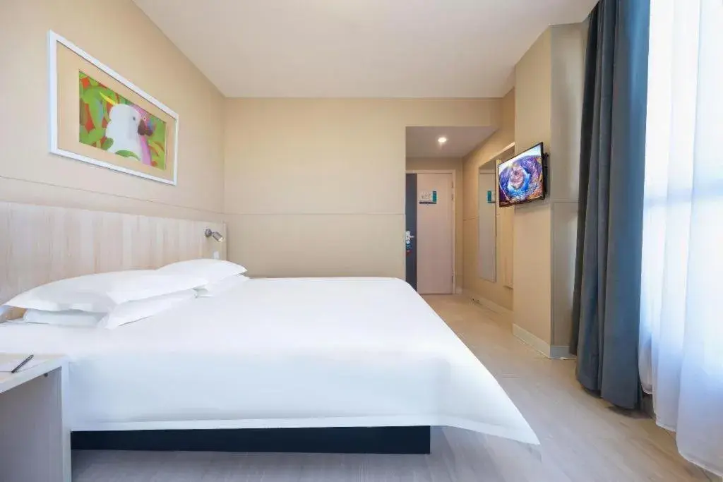 Bed in JinJiang Inn Datong Pingchengqiao Bed in JinJiang Inn Datong Pingchengqiao