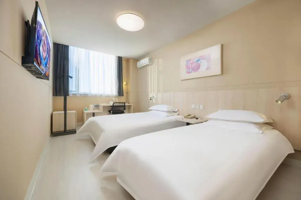 Bed in JinJiang Inn Datong Pingchengqiao Bed in JinJiang Inn Datong Pingchengqiao