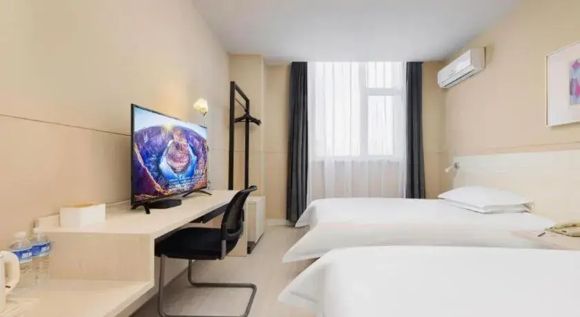 Bed in JinJiang Inn Datong Pingchengqiao Bed in JinJiang Inn Datong Pingchengqiao